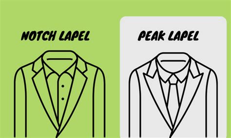 Notch Lapel vs Peak Lapel – Flex Suits