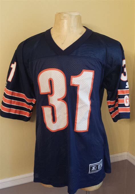 Vintage Rashaan Salaam Chicago Bears NFL Football Starter 1990's Jersey ...