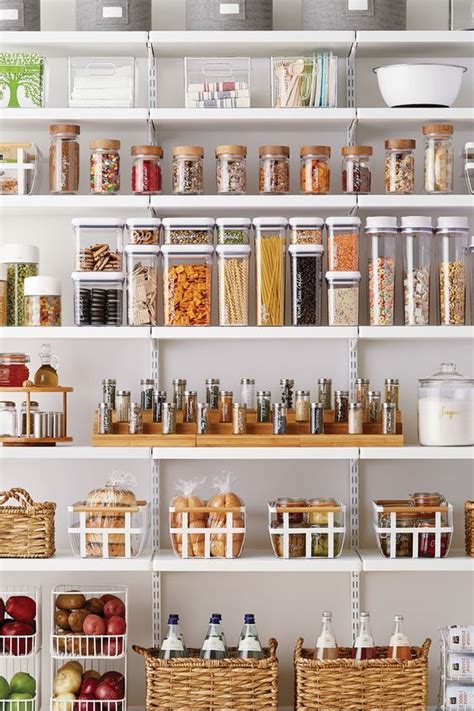 kitchen refresh: pantry | The Container Store | Kitchen pantry design, Pantry design, Kitchen ...