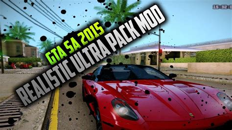 Realistic Graphics! GTA SA PC MODS - YouTube