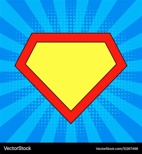 Super hero background Royalty Free Vector Image