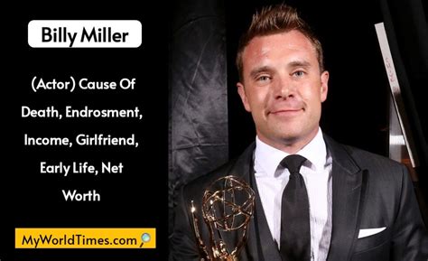 Billy Miller Net Worth 2023: Cause of Death, Income, Early Life ...