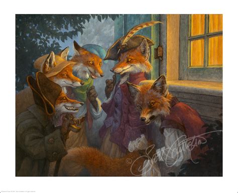 A Skulk of Foxes — The Art of Scott Gustafson