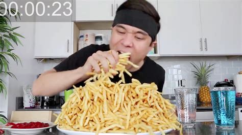 Matt Stonie Eats 5-Pound Mountain Of Fries | RTM - RightThisMinute