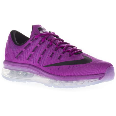 Nike Women's Nike Air Max 2016 Low Top Running Sports Gym Purple Pink Trainers | eBay