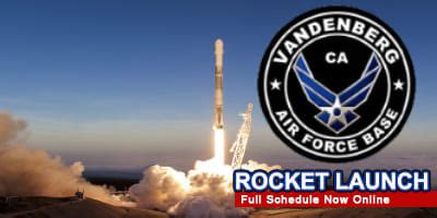 Vandenberg AFB Rocket Launch TODAY