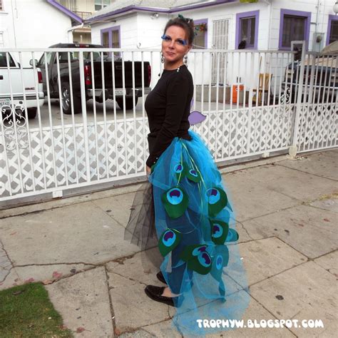 Tales of a Trophy Wife: Let's Make A Deal! Peacock costume