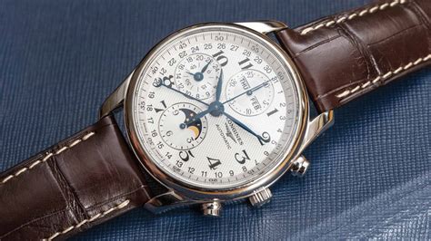 Longines Master Collection Moon Phase Chronograph L2.673.4.78.3 Watch ...