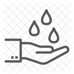 Save water Icon - Download in Line Style