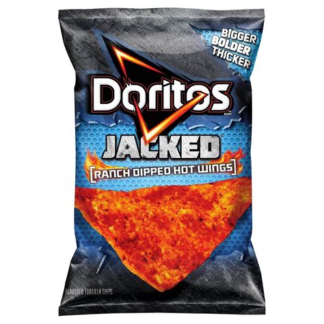 NEW SEALED DORITOS JACKED RANCH DIPPED HOT WINGS 9.5 OZ FREE WORLDWIDE ...