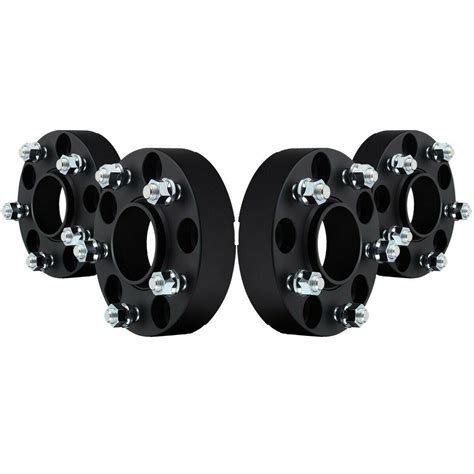 4 x 1.25" Hubcentric Wheel Spacers 1999-2010 Jeep Grand Cherokee WJ WK ...