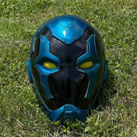 Blue Beetle Helmet - Etsy