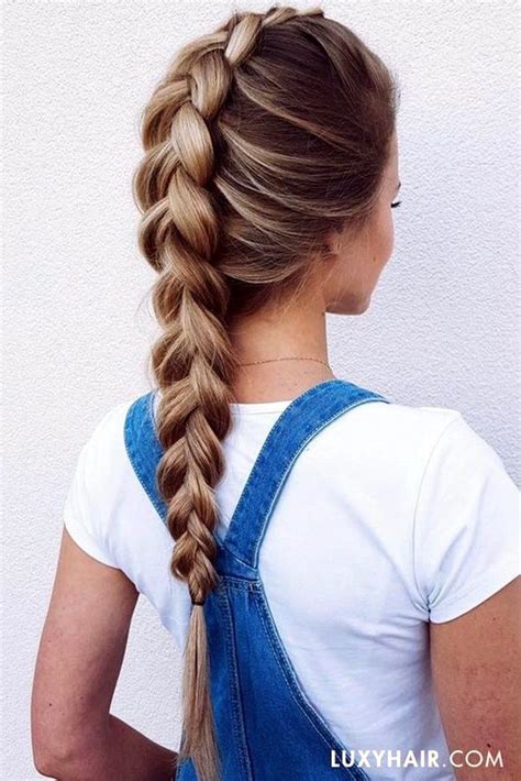 42 Quick and Easy Hairstyles for School Girls