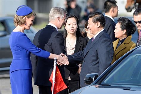 State Visit from China to Belgium - Day 1