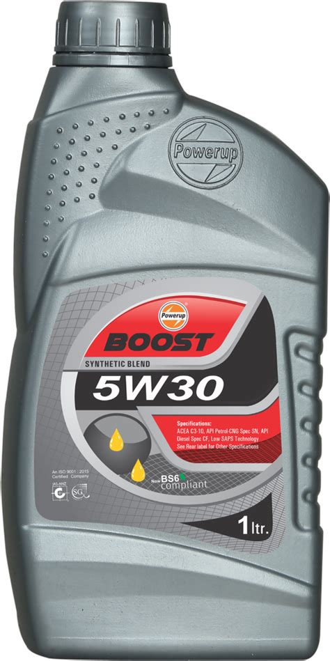 Powerup Boost 5W-30 API SN Synthetic Bland Bike and Car Engine Oil 1L, Bottle of 1 Litre at Rs ...