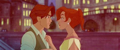 Disney Kiss GIFs - Find & Share on GIPHY | Disney kiss, Animation film, Animated movies