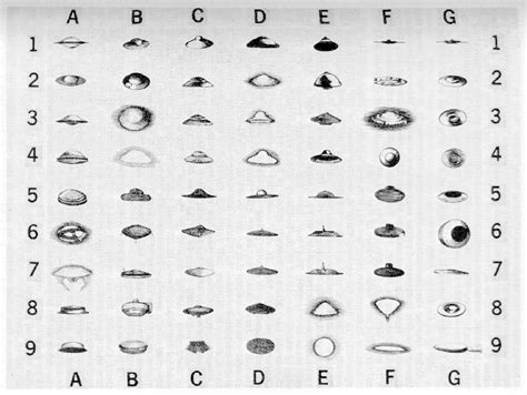 UFO Symposium 1968: Shepard UFO Shape Array