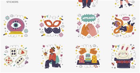 Magic Stickers, Objects ft. enchanting & mystical - Envato