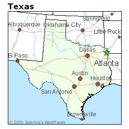 Best Places to Live in Atlanta, Texas