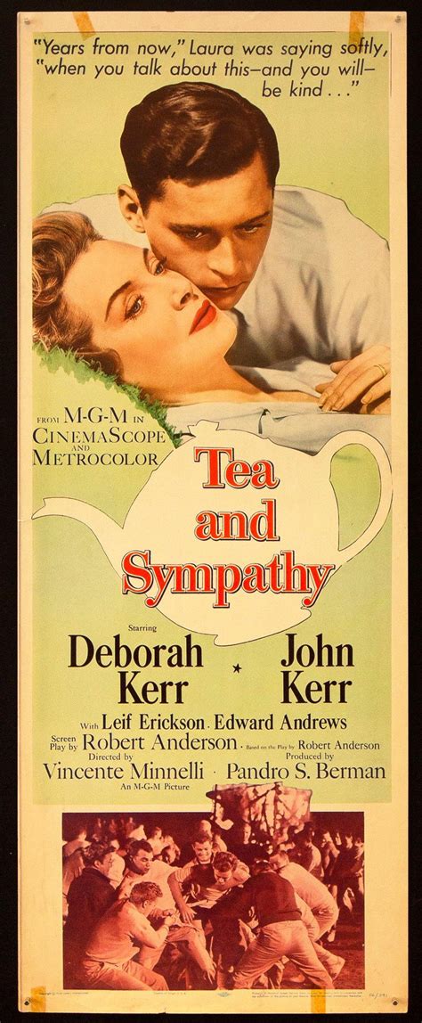 Tea and Sympathy Movie Poster 1956 Insert (14x36)