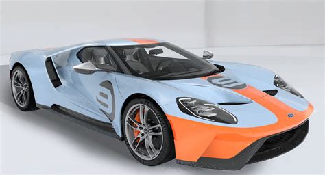 2019 Ford GT Heritage Edition Going Up For Auction With A Gulf Livery ...