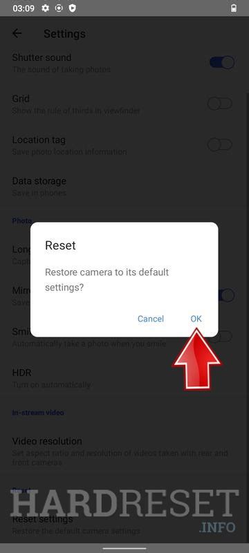 How to reset NOKIA C21 Plus camera? - HardReset.info