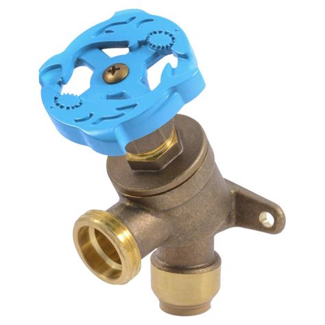 SharkBite 1/2 in. Brass Push-to-Connect x MHT Garden Valve with Drop Ear-24622LF - The Home Depot