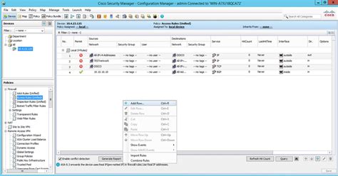 Deploy Example on CSM to ASA - Cisco