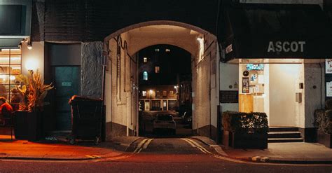 Residential Building in Old Town at Night · Free Stock Photo