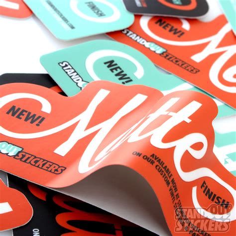 Die Cut Stickers - Custom Sticker Samples