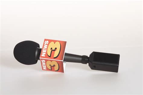 Tv Reporter Microphone