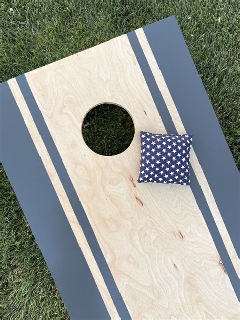 DIY Cornhole Game | Painting Tips - A Thoughtful Place