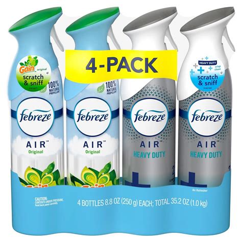 Febreze Air Effects Air Freshener Spray, 4 pk Price in Kenya