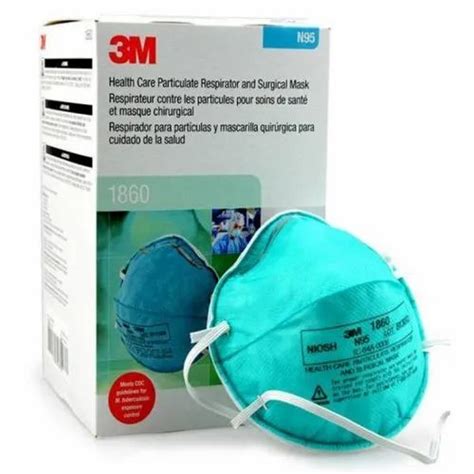 3M Safety 1860/1860S N95 Particulate Respirator and Surgical Mask, Price from Rs.70/unit onwards ...