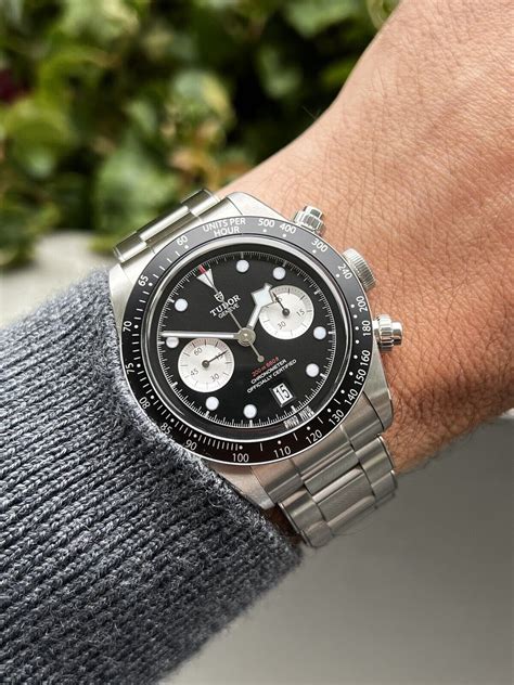 Tudor Black Bay Chrono 79360N Reverse Panda - 2021 – Watch Vault Australia