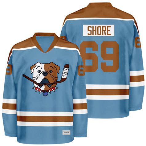 Shoresy Sudbury Blueberry Bulldogs Hockey Jersey Sweater 69