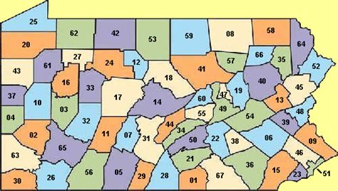 Pa Dot Districts Map