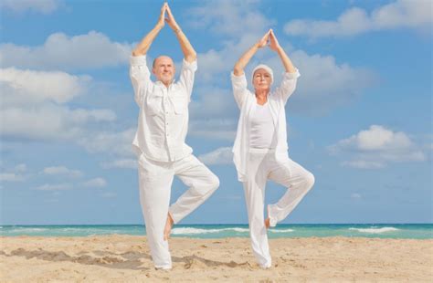 Excellent Balance Yoga Pose for Seniors