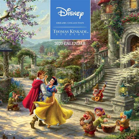 Thomas Kinkade 2022 Disney Calendar - Printable Calendar 2023