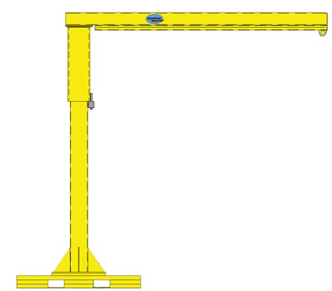 Portable Workstation Jib Crane ⅛ Ton - CraneMart Express