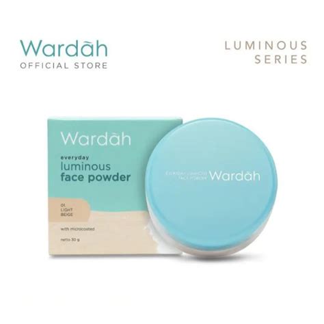 Wardah Everyday Luminous Face Powder 30 gr - Bedak Tabur | Lazada Indonesia