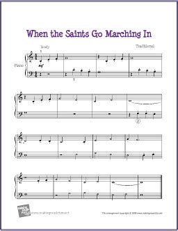 When the Saints Go Marching In | Free Sheet Music for Easy… | Flickr