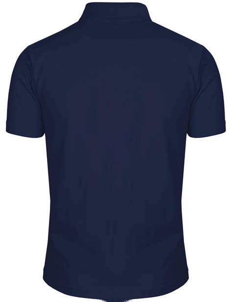 Navy Blue Polo T Shirt Template