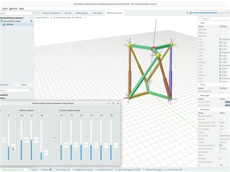 Stewart Platform Inverse Kinematics Solver - CDP Studio