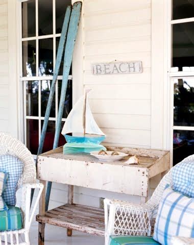 Coastal Summer Cottage Decor by Tracey Rapisardi