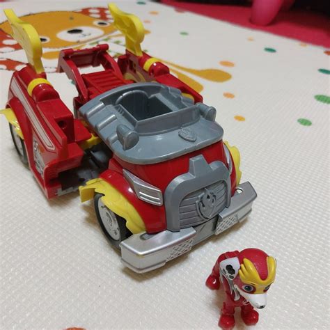 Paw Patrol Marshall Mighty Pups Transforming Vehicle, Hobbies & Toys ...