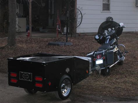 Pull Behind Motorcycle Trailers | Custom Motorcycle Trailers