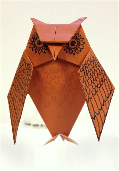 Origami-Eule | Origami owl instructions, Owl tutorial, Origami owl watch