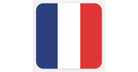 France Flag Sticker | Zazzle