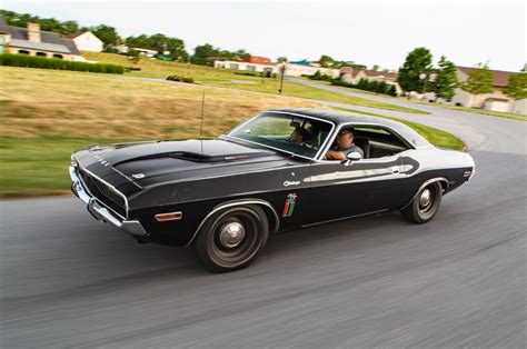 The adrenaline rush of driving the legendary Black Ghost Challenger ...